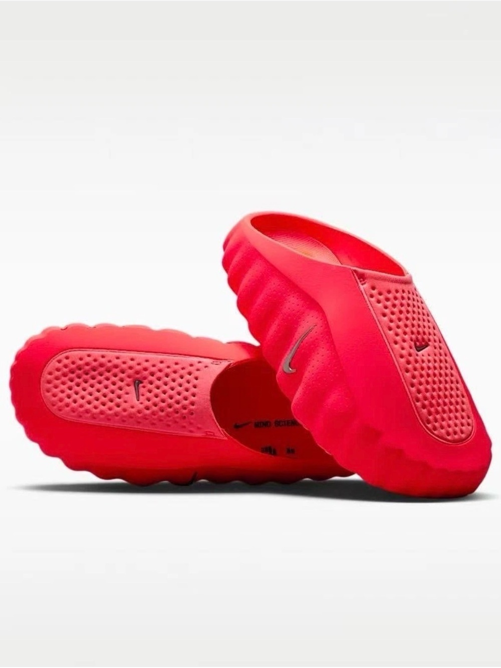 Nike Calm Slide Sandals Bright Red Comfort size 11